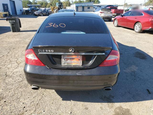 WDDDJ72X88A123753 - 2008 MERCEDES-BENZ CLS 550 BLACK photo 6