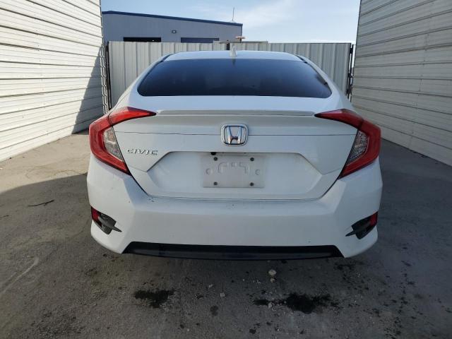 JHMFC1F31JX000217 - 2018 HONDA CIVIC EX WHITE photo 6