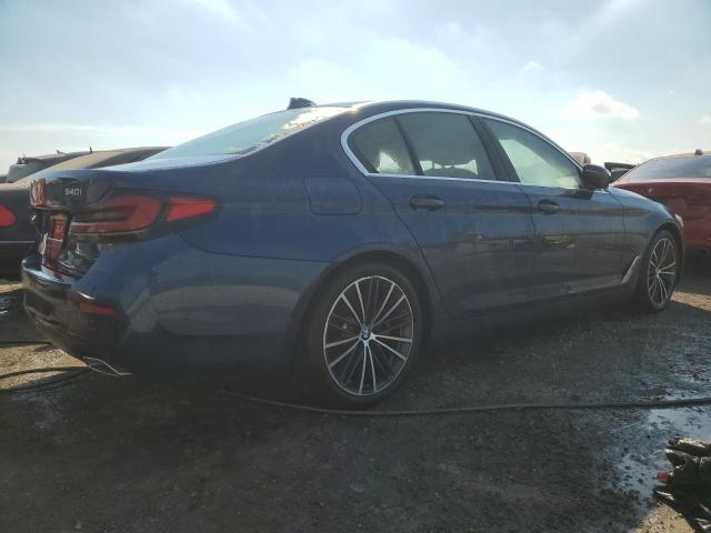 WBA53BJ08MWX04549 - 2021 BMW 540 I BLUE photo 3