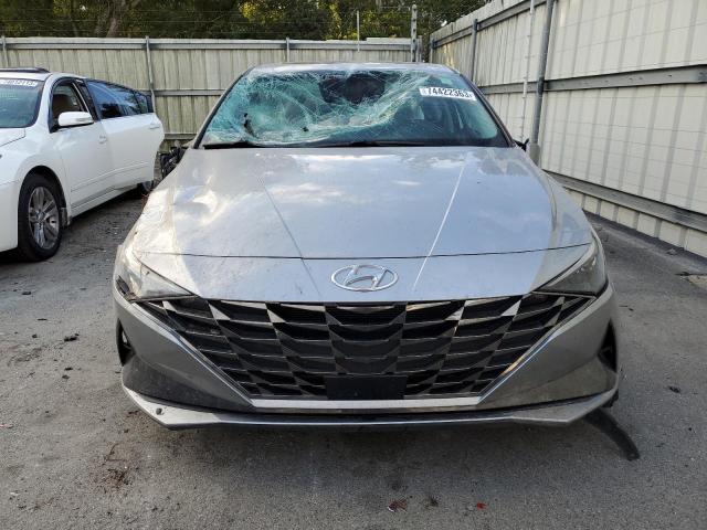 5NPLP4AG8MH009291 - 2021 HYUNDAI ELANTRA LIMITED SILVER photo 5