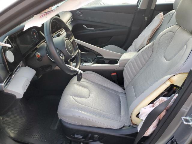 5NPLP4AG8MH009291 - 2021 HYUNDAI ELANTRA LIMITED SILVER photo 7