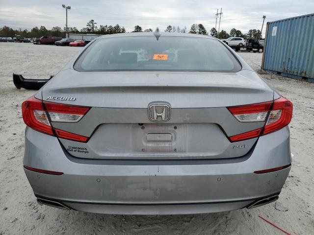 1HGCV2F91KA017887 - 2019 HONDA ACCORD TOURING SILVER photo 6