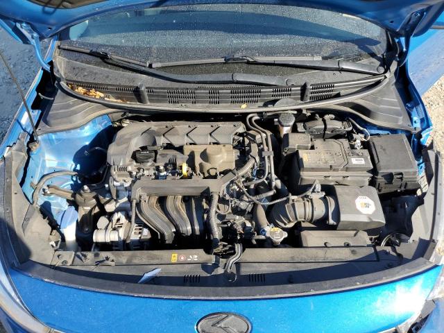 3KPA24AD7ME382452 - 2021 KIA RIO LX BLUE photo 11