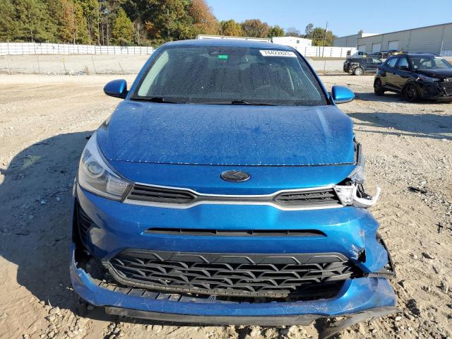 3KPA24AD7ME382452 - 2021 KIA RIO LX BLUE photo 5