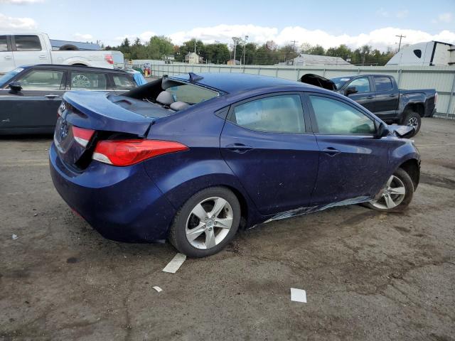 5NPDH4AE3BH016825 - 2011 HYUNDAI ELANTRA GLS BLUE photo 3