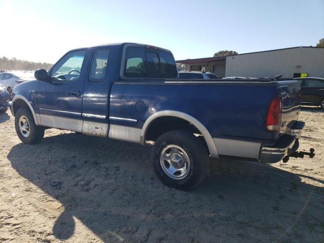 1FTEX18L0VND02310 - 1997 FORD F150 BLUE photo 2