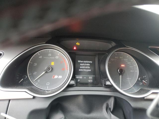 WAUCGAFR8DA038481 - 2013 AUDI S5 PREMIUM PLUS თეთრი ფოტო 9