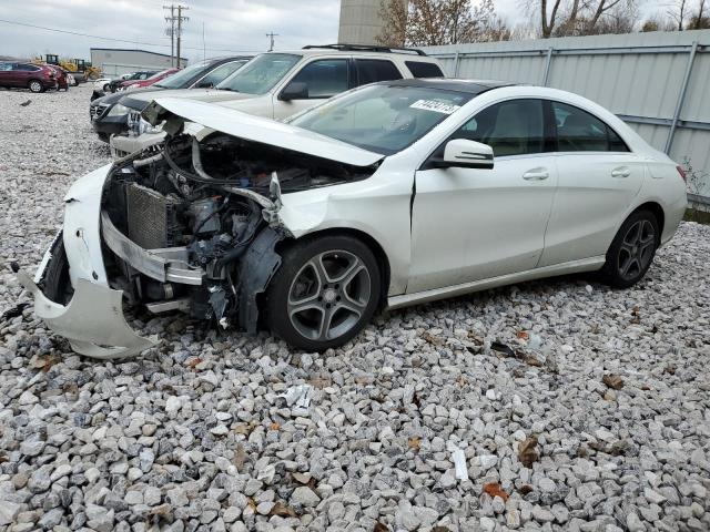 WDDSJ4GB8EN086775 - 2014 MERCEDES-BENZ CLA 250 4MATIC WHITE photo 1