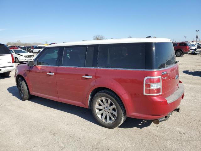 2FMGK5CC3ABA28477 - 2010 FORD FLEX SEL RED photo 2