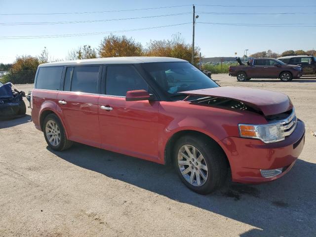 2FMGK5CC3ABA28477 - 2010 FORD FLEX SEL RED photo 4