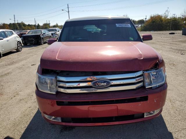 2FMGK5CC3ABA28477 - 2010 FORD FLEX SEL RED photo 5