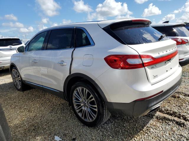 2LMPJ6LR4JBL50109 - 2018 LINCOLN MKX RESERVE Ақ фото 2