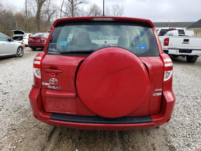 2T3BF4DV1CW229341 - 2012 TOYOTA RAV4 RED photo 6