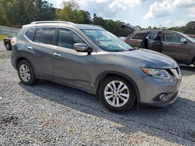 KNMAT2MV5FP517985 - 2015 NISSAN ROGUE S GRAY photo 4