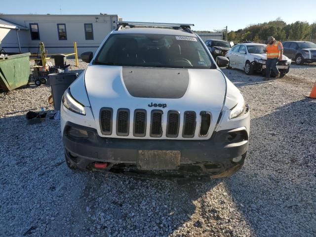 1C4PJMBS2FW787010 - 2015 JEEP CHEROKEE TRAILHAWK WHITE photo 5