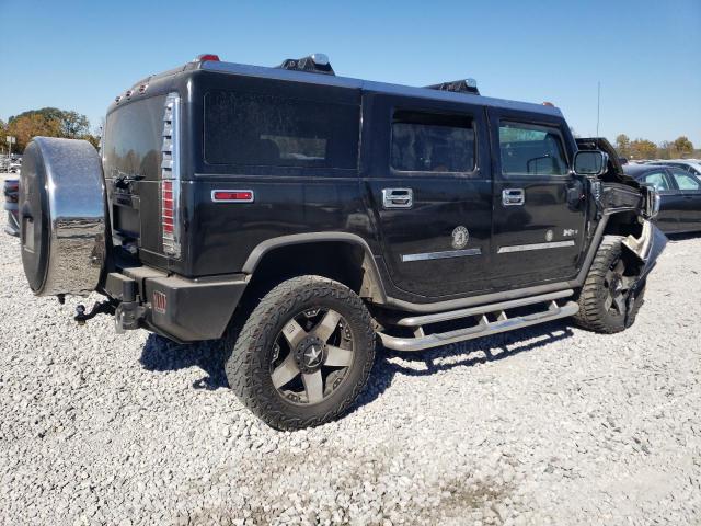 5GRGN23848H100580 - 2008 HUMMER H2 BLACK photo 3