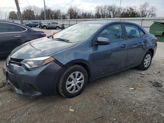 2T1BURHEXGC523320 - 2016 TOYOTA COROLLA L GRAY photo 1