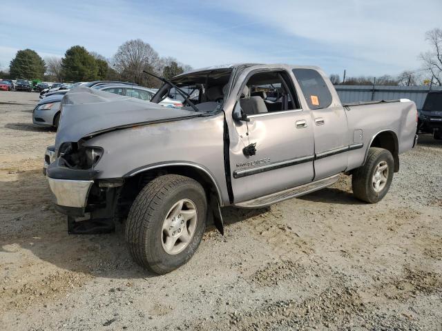 5TBRT3418YS002938 - 2000 TOYOTA TUNDRA ACCESS CAB GRAY photo 1