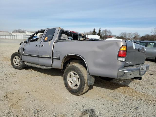 5TBRT3418YS002938 - 2000 TOYOTA TUNDRA ACCESS CAB ნაცრისფერი ფოტო 2