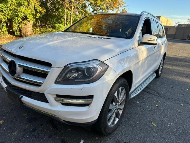 4JGDF7CE0EA325809 - 2014 MERCEDES-BENZ GL 450 4MATIC WHITE photo 1