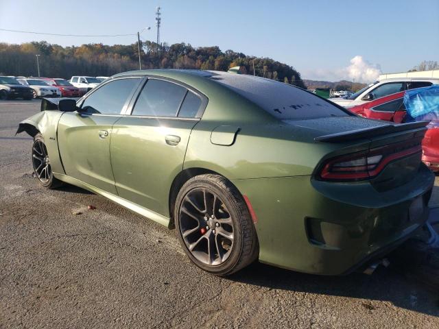 2C3CDXCT1PH535607 - 2023 DODGE CHARGER R/T GREEN photo 2