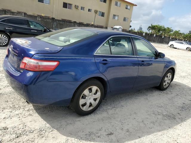 JTNBE46K073011692 - 2007 TOYOTA CAMRY CE BLUE photo 3