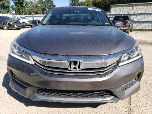 1HGCR2F84HA281481 - 2017 HONDA ACCORD EXL GRAY photo 5