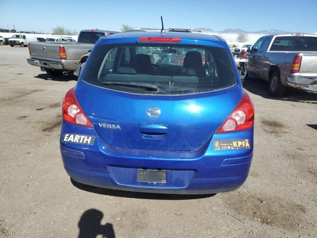 3N1BC1CP4AL374648 - 2010 NISSAN VERSA S BLUE photo 6