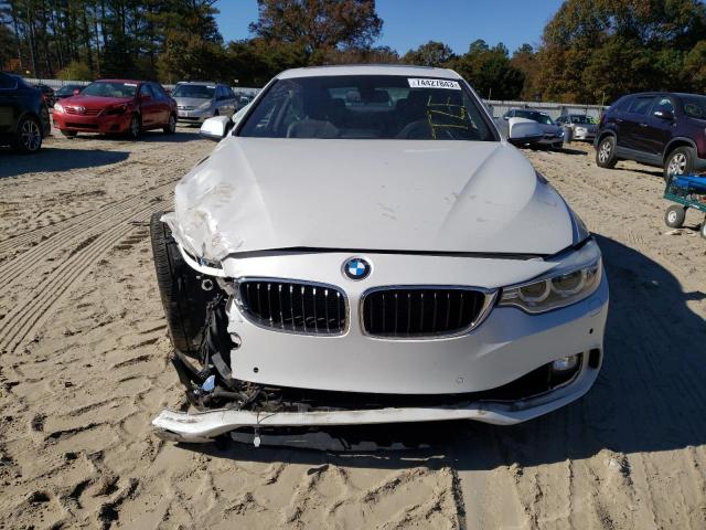 WBA3N9C58GK249409 - 2016 BMW 428 XI WHITE photo 5