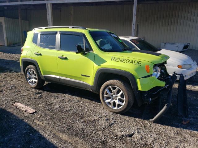 ZACCJBAB1JPJ40122 - 2018 JEEP RENEGADE SPORT GREEN photo 4