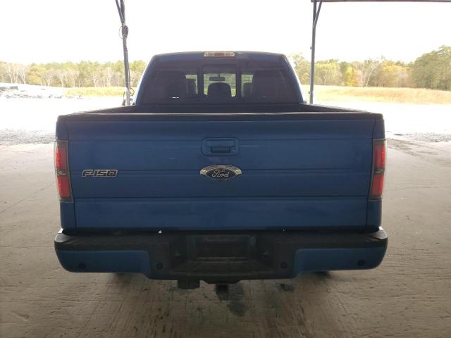 1FTFW1ET6CKE36684 - 2012 FORD F150 SUPERCREW BLUE photo 6