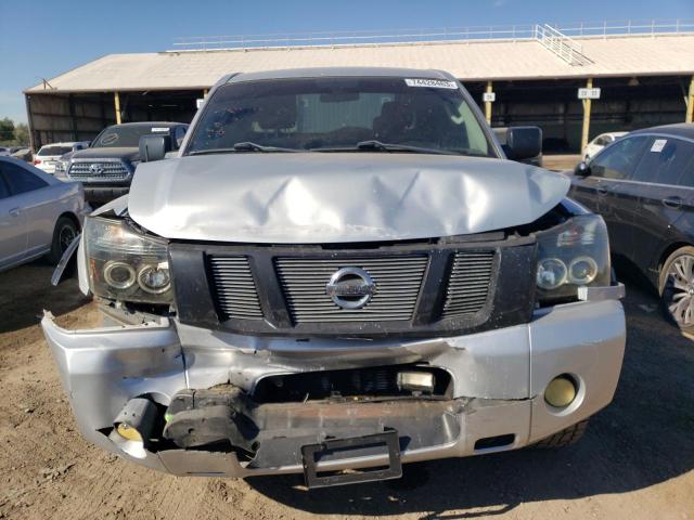 1N6BA06C69N316815 - 2009 NISSAN TITAN XE SILVER photo 5