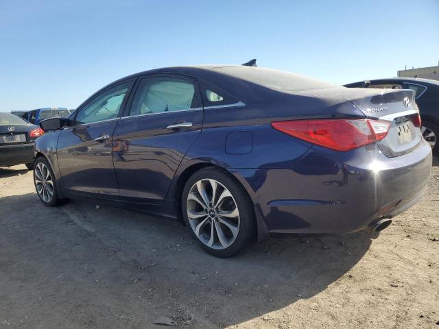 5NPEC4AB1DH798215 - 2013 HYUNDAI SONATA SE BLUE photo 2