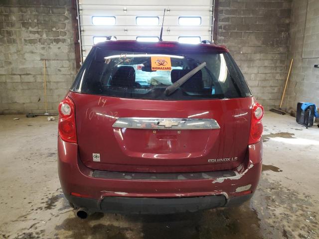 2CNALPEC3B6312942 - 2011 CHEVROLET EQUINOX LT BURGUNDY photo 6