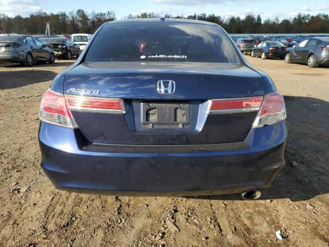 1HGCP2F8XBA149015 - 2011 HONDA ACCORD EXL BLUE photo 6