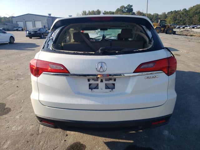 5J8TB3H32FL018693 - 2015 ACURA RDX WHITE photo 6