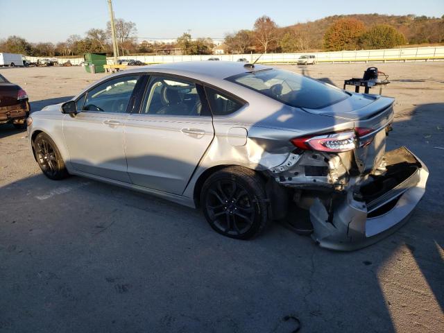 3FA6P0HD9JR267450 - 2018 FORD FUSION SE SILVER photo 2