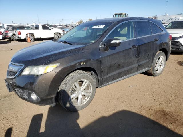 5J8TB4H52FL007622 - 2015 ACURA RDX TECHNOLOGY BROWN photo 1