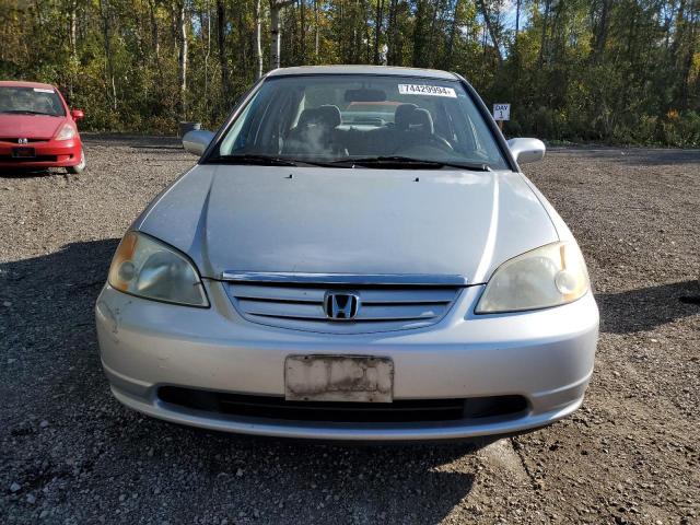 2HGES16853H915091 - 2003 HONDA CIVIC LX SILVER photo 5