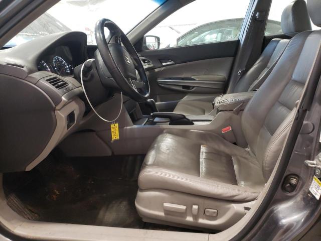 1HGCP26829A060596 - 2009 HONDA ACCORD EXL GRAY photo 7