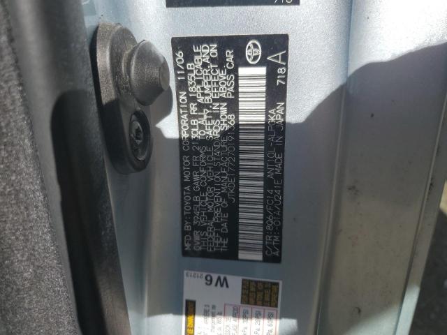 JTKDE177270191368 - 2007 TOYOTA SCION TC 蓝色 照片 12
