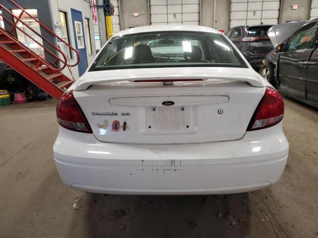 1FAFP53274G174845 - 2004 FORD TAURUS SE WHITE photo 6