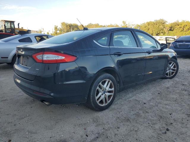 3FA6P0H72GR128487 - 2016 FORD FUSION SE BLACK photo 3