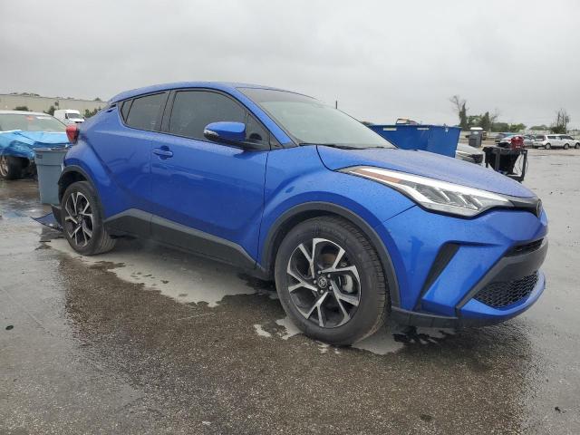 NMTKHMBXXNR141616 - 2022 TOYOTA C-HR XLE BLUE photo 4