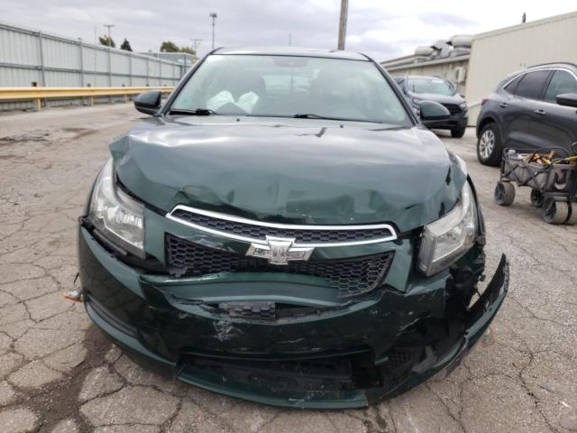 1G1PC5SB3E7284698 - 2014 CHEVROLET CRUZE LT GREEN photo 5