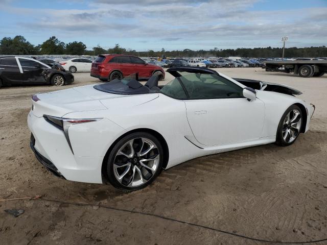 JTHKPAAY8MA101641 - 2021 LEXUS LC 500 WHITE photo 3