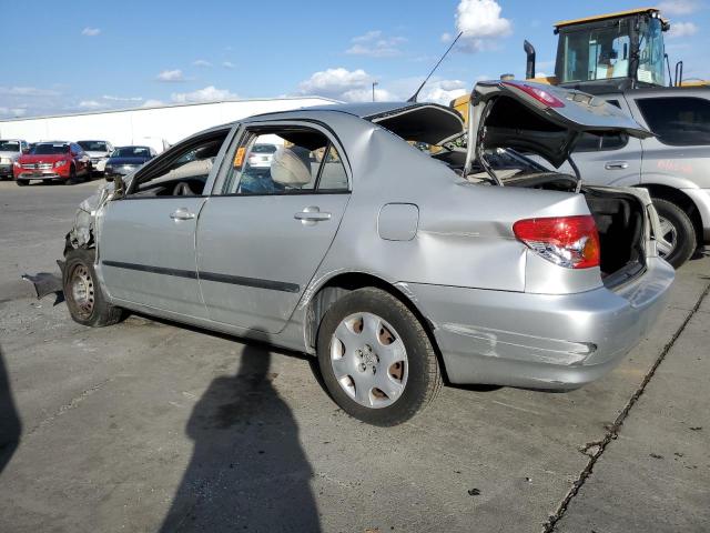 1NXBR32E74Z267039 - 2004 TOYOTA COROLLA CE SILVER photo 2