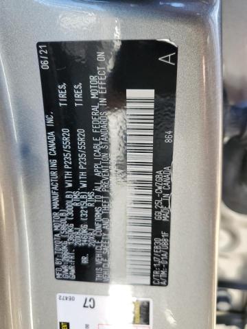 2T2YZMDA0MC303242 - 2021 LEXUS RX 350 F-SPORT SILVER photo 14