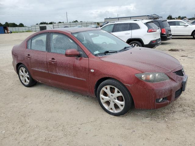 JM1BK32G581121465 - 2008 MAZDA 3 I RED photo 4