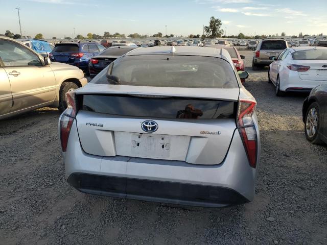 JTDKBRFU3G3507159 - 2016 TOYOTA PRIUS SILVER photo 6